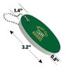 GRAPHICS & MORE Wright State Raiders Floating Keychain Oval Foam Fishing Boat Buoy Key Float