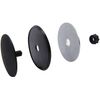 37mm Waterproof Rear Wiper Delete Kit - Car Tailgate Wiper Arm Block Off Plug Cap