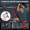 Adjustable Weight Bench, 600lbs Olympic Workout Bench w/Barbell Rack for Home🔥