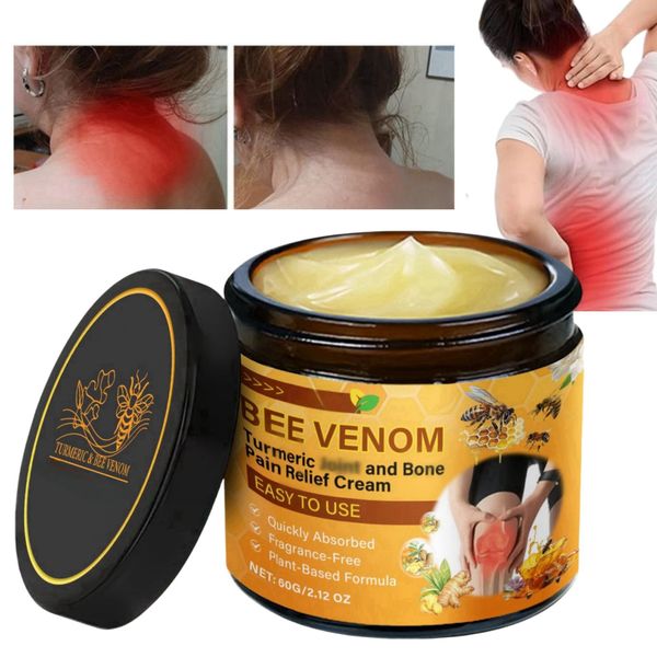 Bee Venom & Turmeric Jo-int and Bone Pain Relief Cream,Bee Venom Turmeric Jo-int Treatment Cream,Bee Venom Jo-int Relief Gel,Cream for Pain Relief,Jo-Int Pain Cream,Knee Pain Cream,Jo-Int Cream