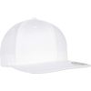 Flexfit Organic Cotton Snapback Cap, White, one Size