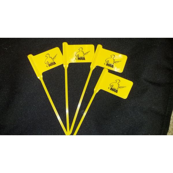RANGEQUIP 25 Pack Open Chamber Indicator Safety Flags (Minuteman)