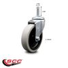 Service Caster Brand Replacement for Colson Caster 1.04351.441 MTG2