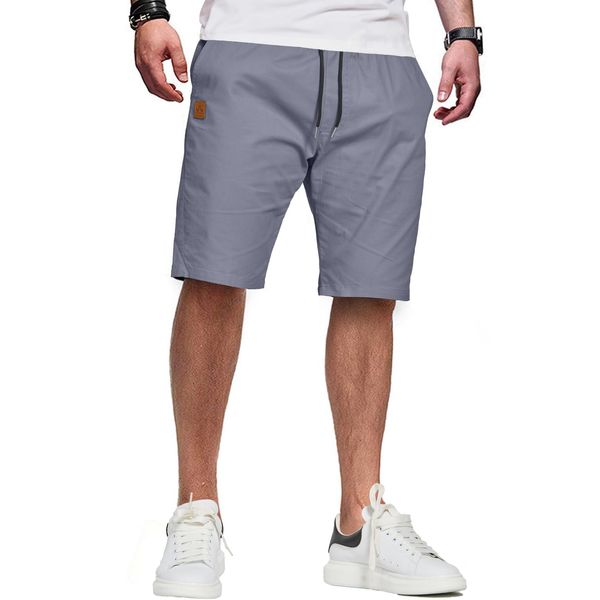 ZOXOZ Kurze Hose Herren Shorts Herren Sommer Chino shorts Baumwolle Cargo Shorts Freizeithose Kurz Mit Taschen Denim Blau S