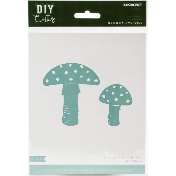 KAISERCRAFT PTY LTD (3PL) KAISERCRAFT DIE TOADSTOOLS, One Size