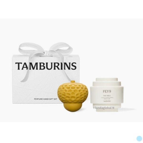 [Shinsegae Mall] Tambourines Scented Perfume Soap &amp; Hand Cream Set Gift Packaging