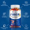 Fiber Gummies 60ct, Aids Digestion, Healthy Bowel Movements, Lower Cholesterol