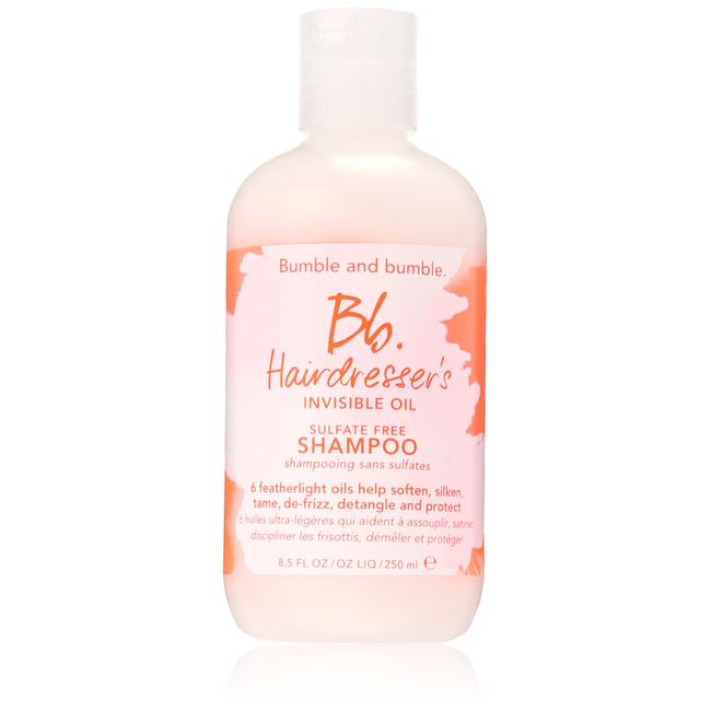 Bumble and Bumble Hairdresser's Invisible Oil Sulfate Free Shampoo peach, 8.5 Fl Oz