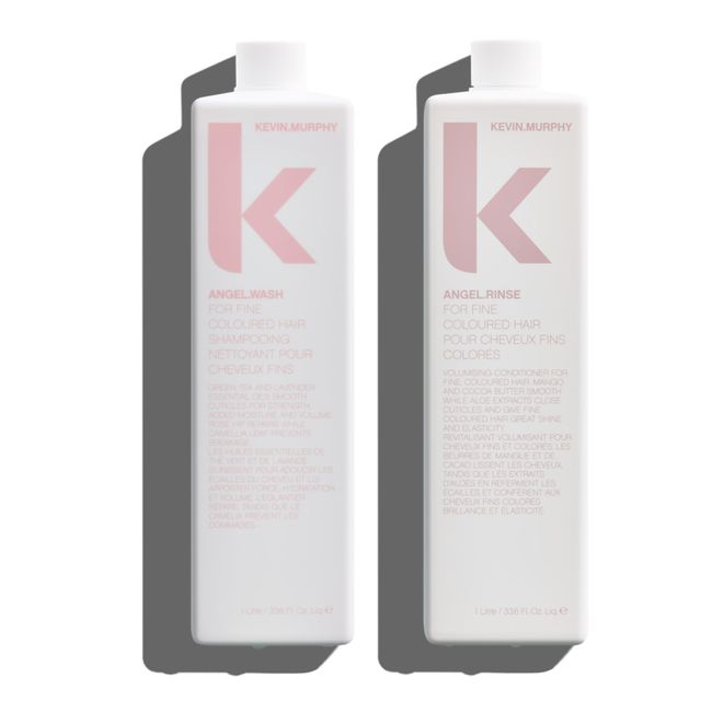 Kevin Murphy Angel Wash and Rinse Duo 33.6 Oz with pumps