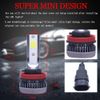 RIDROID H11 LED Headlight Kit Low Beam Bulb Super Bright 6000K 2SIDE Free Return