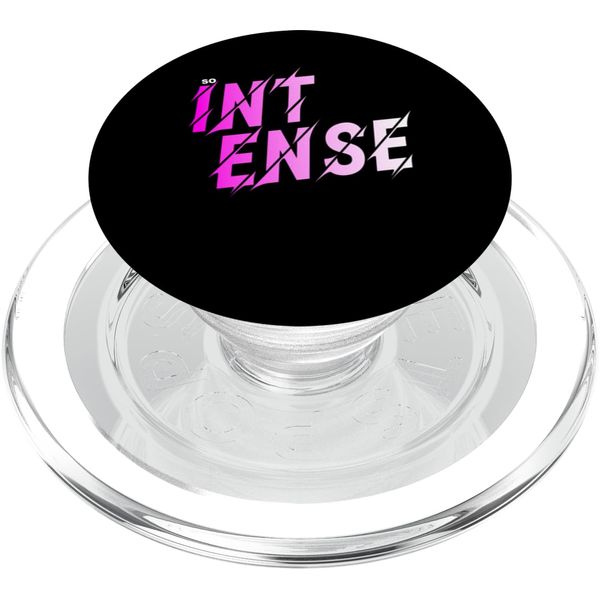 Pink SO Intense Pink Graphic PopSockets PopGrip for MagSafe