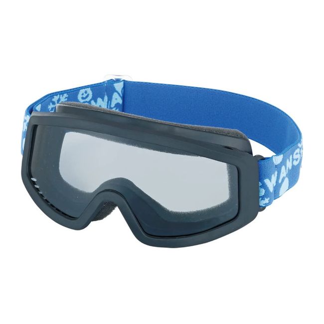 SWANS Kids Snow Goggles, 101S-GRY BKBL Gray, Skiing, Snowboarding, Blocks 99.9% UV Rays