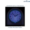 Atrium Children's Alarm Clock, Purple