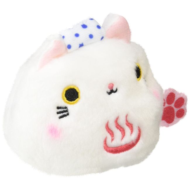 Hot Spring Cat Starch Cake 7 cm Tall