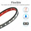RGB Car Interior Atmosphere Wire Strip Light LED Decor Lamp With Remote Control