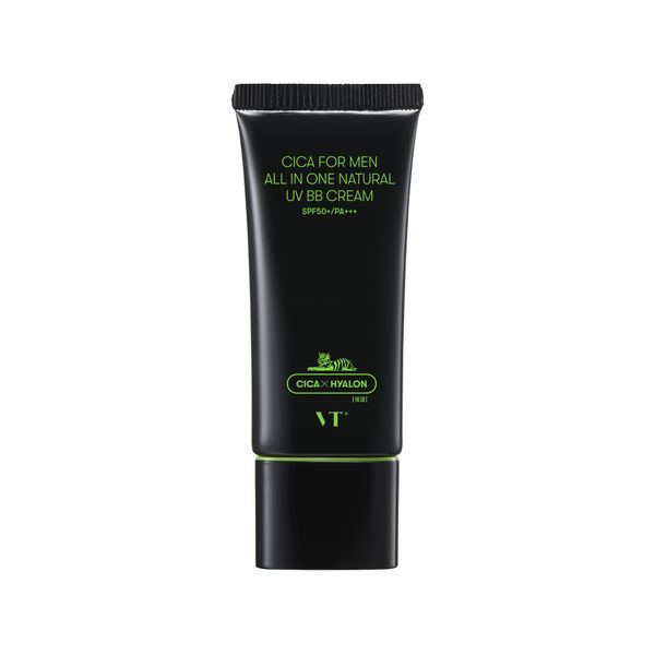 VTCOSMETICS CICA Men's Cosmetics, Genuine Product, Natural UV BB Cream, Base Makeup, Sunscreen, UV Care, Dull Skin Cover, Dry Skin, Sensitive Skin, Korean Cosmetics, Dark Skin