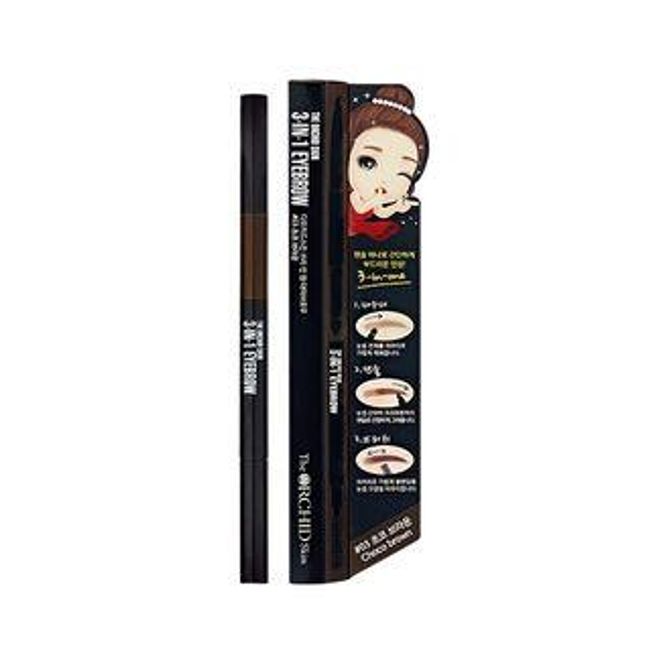 The ORCHID Skin - 3-In-1 Eyebrow #03 Choco Brown
