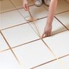 Jidyllic Gold Tape Self-Adhesive Tile Seam Sticker