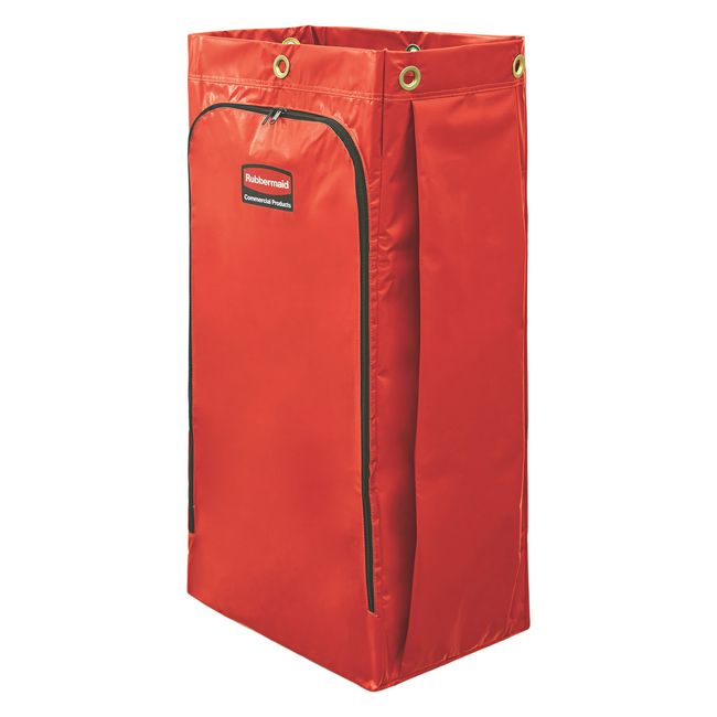 Rubbermaid Commercial Zippered Vinyl Cleaning Cart Bag