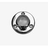 48 x Wardrobe Rod SOCKETS CP 25mm (1") & Holding Screw