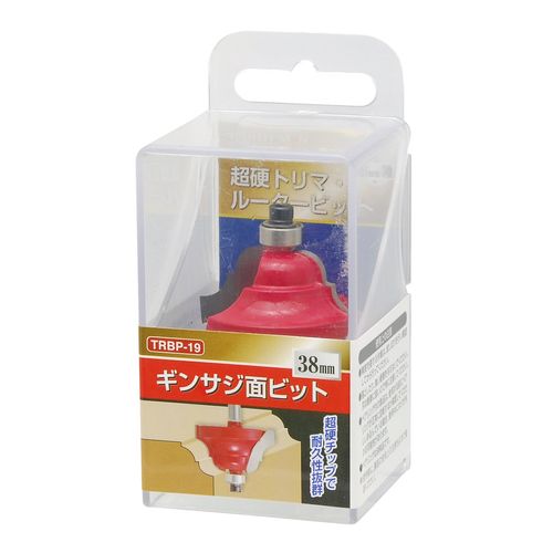 Takagi Earth Man TRBP-19 Carbide Trimmer Classic Roman Ogee Router Bit, 1.5 inches (38 mm)