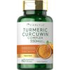 Turmeric CurcuWin Complex 550 Mg Cardiovascular Joint Immune Support, 60 Caps
