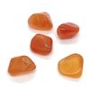 Carnelian Small Crystal Gemstone Tumbled Stones - 5 Pc