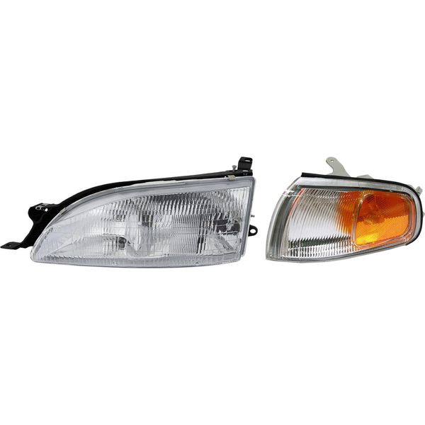 Headlight Kit For 1995-1996 Toyota Camry Driver Side