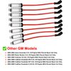 New 8 Pack 12" Ignition Spark Plug Wire Cable Kit GM 9748GG For Chevy 19005218