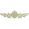 Ekena Millwork 16 3/8"W x 4 3/4"H x 3/4"P Marcella Medium Leaf with Scrolls Onlay