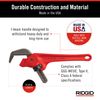 RIDGID 31305 Model E-110 Hex Wrench, 9-1/2-inch Offset Hex Wrench,Red, Black