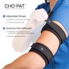 Cho-Pat Bicep/Tricep Cuff, Compression Brace for Bicep/Tricep Tendonitis, Weight Lifting Strains, and Inflammation, Medium