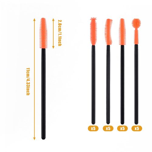 20pcs Sewing Machine Cleaning Brush, Reusable Silicone Dense Hair Cleaning Brush Cleaning Cotton Swab Sewing Tools Multipurpose Cleaning Swab Sticks for Paint Sewing Machine