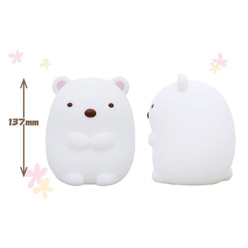 EX-3173 Bedside Lamp, Sumikkogurashi's Night, Light Mini, Shirokuma