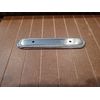 OVAL Rectangular Backplate For Cabinet Handles Satin Nickel Finish-3 In CC -NOS