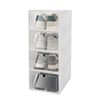 20 Pack Shoe Boxes Plastic Shoe Organizer for Closet Stackable Shoe Containers 