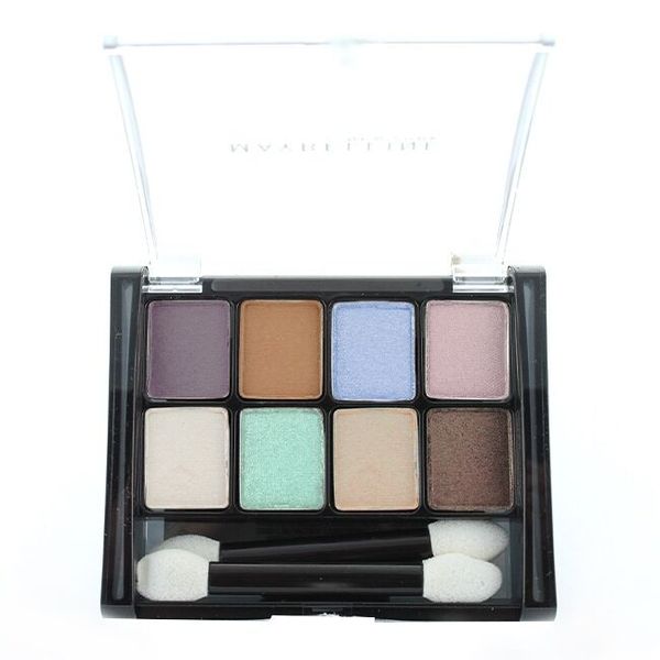 Maybelline ExpertWear Eye Shadow 8 Shades, Hushed Tints