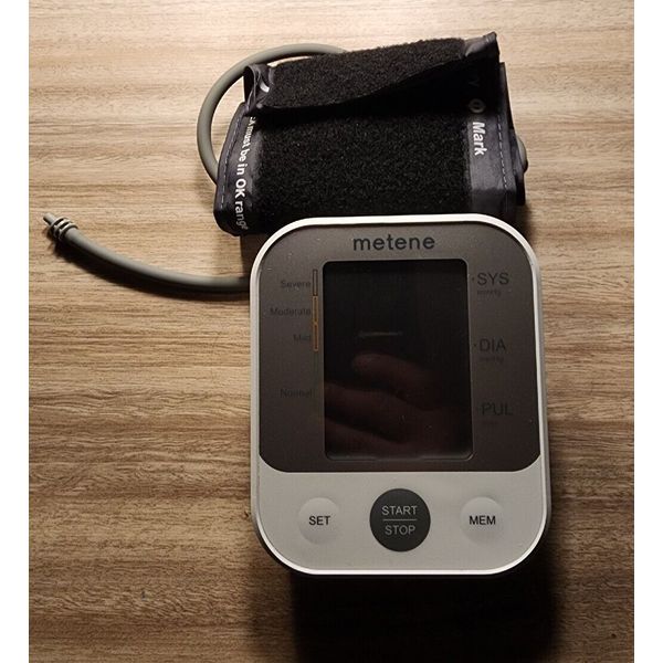 METENE B15 BLOOD PRESSURE MONITOR Battery Operated