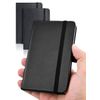 AISBUGUR Pocket Notebook, Small Notebook, 2-Pack Total 320 Pages,3.7" x 5.7" Pocket Notebook (2 Pack, Black1)