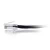 C2G 83179 0.3m Cat5e Booted Unshielded (UTP) Network Patch Cable - Black