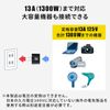 Sanwa Supply TR-AD6BK Multi-Type Power Conversion Adapter for Japan (BF/B3/C/CB/SE/O/O2), Black