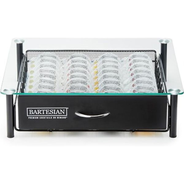 Bartesian Cocktail Capsule Storage Drawer Organizer - Stylish Mixology Cocktails