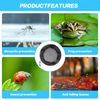 2 Pcs Adjustable Rain Barrel Net Cover - 60cm Mesh Protective Net for Water Barrels