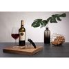 Vacu Vin Single Pull Corkscrew with Foil Cutter and Bottle Opener - Black 15cm