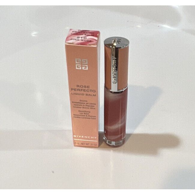 GIVENCHY ROSE PERFECTO LIQUID BALM 210 Pink Nude 6mL.