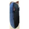 Memory Foam Neck Travel Pillow w/ SnapOn High Density U-Shape Navy Solid color