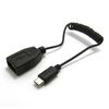 Core Wave USB to Micro USB Male OTG Bungee Cable CW-122MC (Supports USB Host Function)