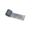 62mm x 20m, Silver Holographic Direct Thermal Label Roll, Continuous Poly Material