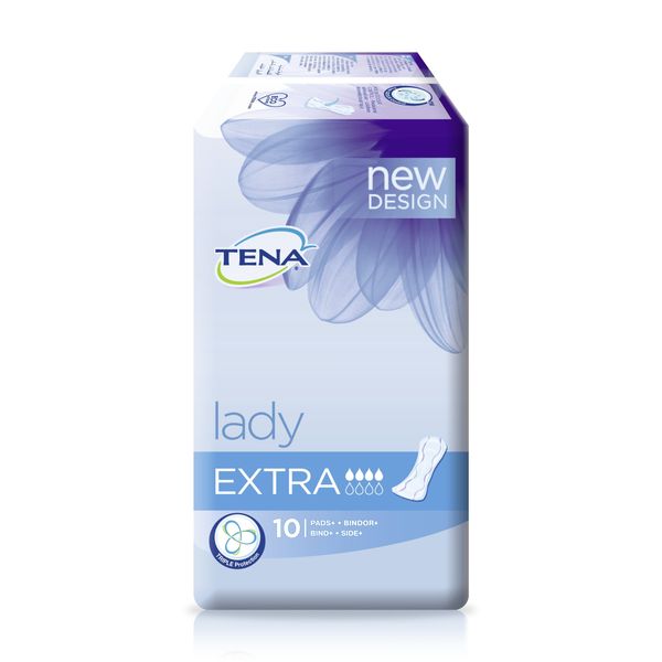 Tena Lady Extra Pads - Pack of 10