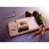 Metal Wood Cheese Slicer 2.25 Brown Colored
